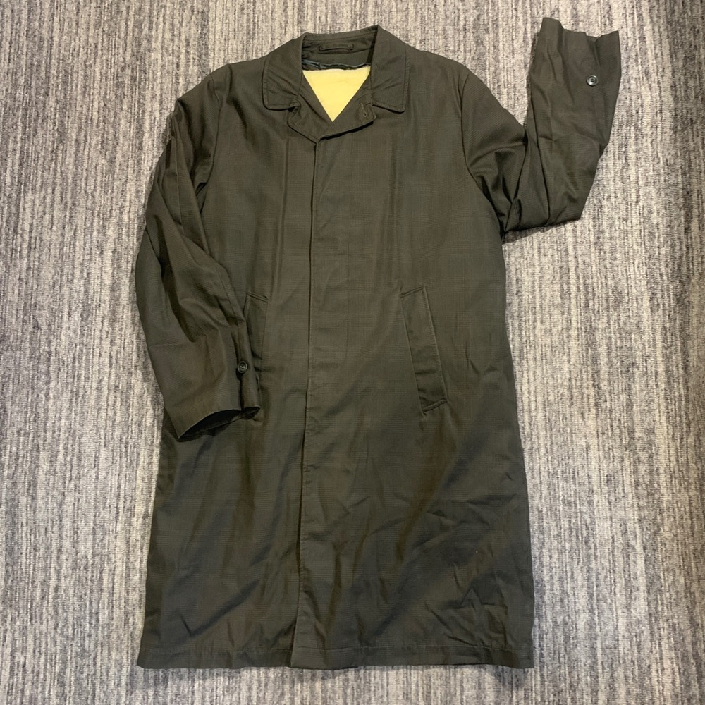 Vintage 60s Penney's Sport Outerwear‎ Pile Lined Overcoat Womens Size 18